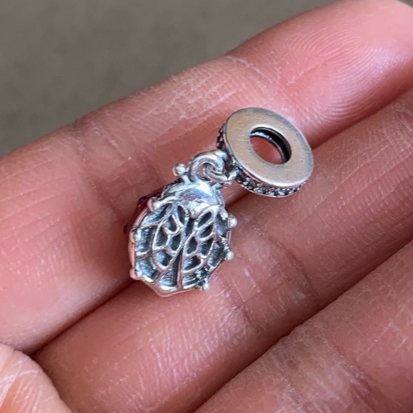 NWOT Red Ladybird Ladybug Dangle Charm - Picture 6 of 9